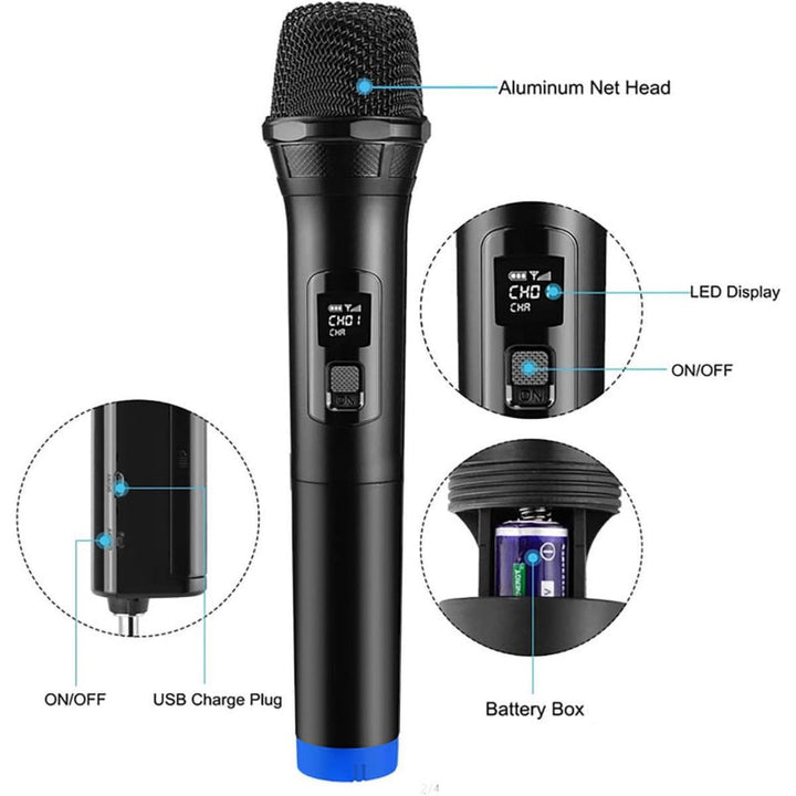 LT-105 Universal Wireless Microphone – Studio-Quality Audio for Amplifiers, Mixers & Live Sound Reinforcement