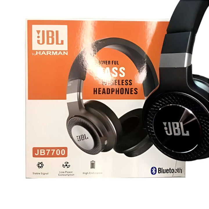 JBL JB7700 Wireless Bluetooth Headphones with Pure Bass Sound and Voice Assistant Support and Foldable Design