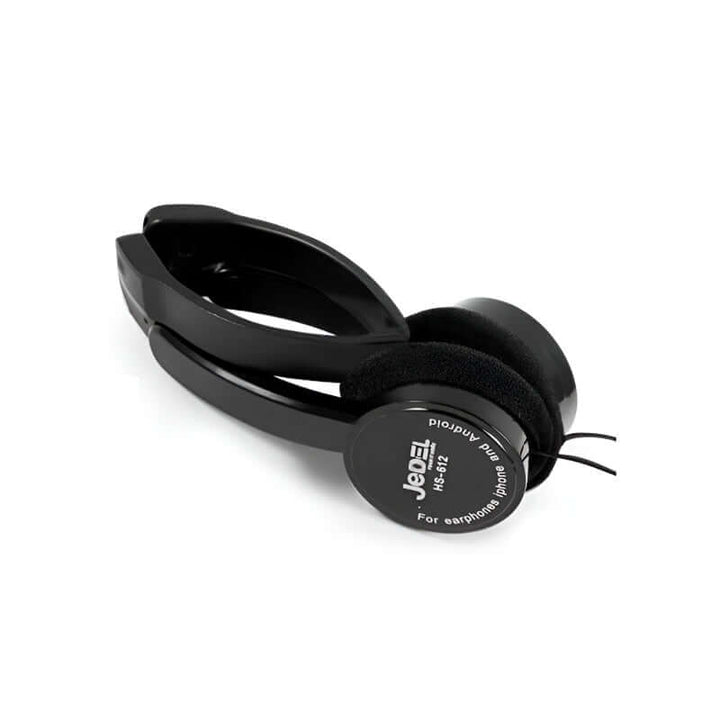 Jedel HS-612 Wired On-Ear Headphones with Microphone – 3.5mm Jack, Lightweight and Adjustable – For Laptop, Mobile, Tablet