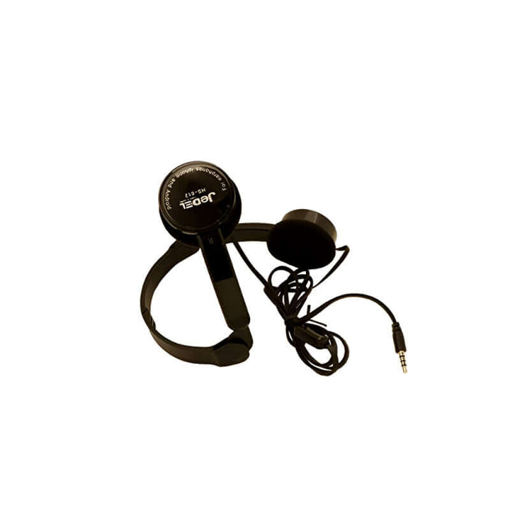 Jedel HS-612 Wired On-Ear Headphones with Microphone – 3.5mm Jack, Lightweight and Adjustable – For Laptop, Mobile, Tablet