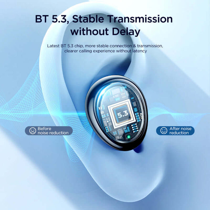 Joyroom JDots JR DB1 Mini TWS Bluetooth 5.3 with 28 Hours Playtime Deep Bass Wireless Earbuds