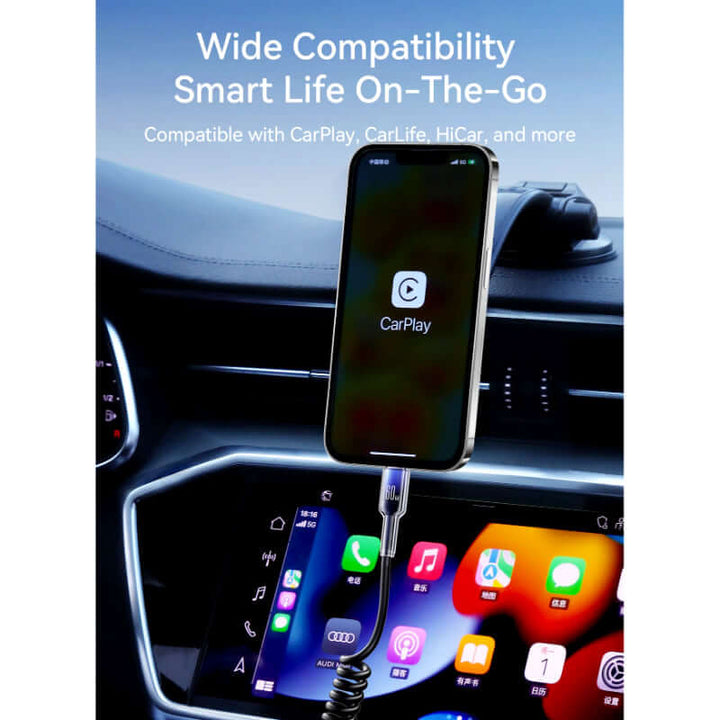 Joyroom S-A43 60W PD Coiled Type-C to Type-C Cable 1.5m Fast Charging Cable