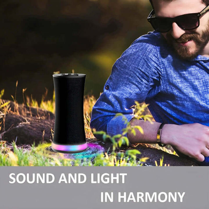 XTECH Wireless Bluetooth Speaker with Powerful HD Sound & LED Lighting