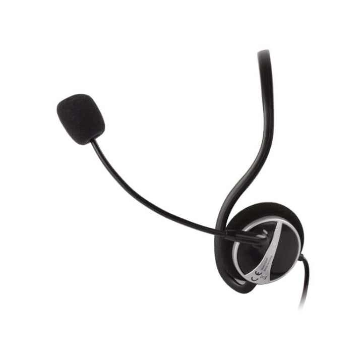 A4 Tech HS-5P Ultra-Light Behind-the-Neck Stereo Headset with Noise-Cancelling Mic – Crystal Clear Sound & Tangle-Free Design