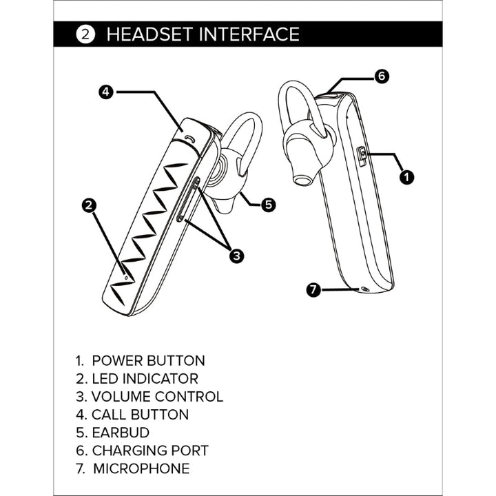 SPACE X2 Wireless Headset – Premium Sound with High Definition Voice, Ultra-Light Design