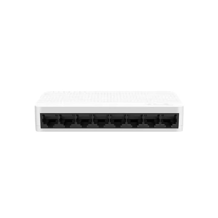 Tenda S108 8-Port Fast Ethernet Switch 10/100 Mbps Desktop Network Switch, Easy Plug & Play Setup