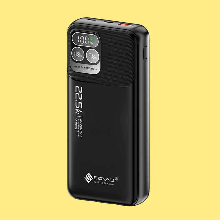 SOVO SPB-622 Cloud Series 20000mAh 22.5W Fast Charging Power Bank