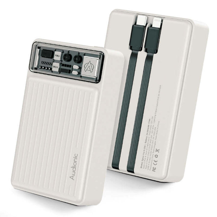 Audionic Spark Pro S-220 Mini 20000mAh 22.5W PD Super-Fast Charging QC 3.0 Power Bank