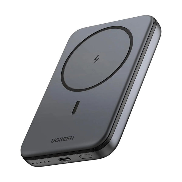 UGREEN PB561 10,000mAh Magnetic Wireless Power Bank with 20W PD + 15W Qi Fast Charging, Slim Design, LED Display, Trickle Mode & Airline-Safe