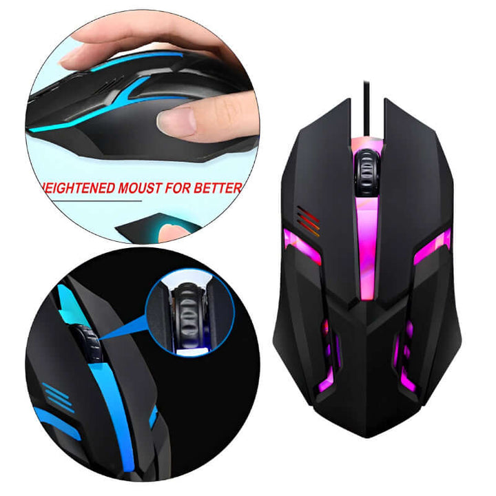 Zornwee GMO2 Wired USB Optical Gaming Mouse