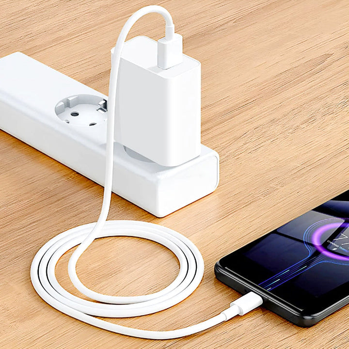 Xiaomi 33W Turbo Fast Charger with Type-C Cable – Ultra-Fast Charging for Xiaomi, Redmi and POCO Devices