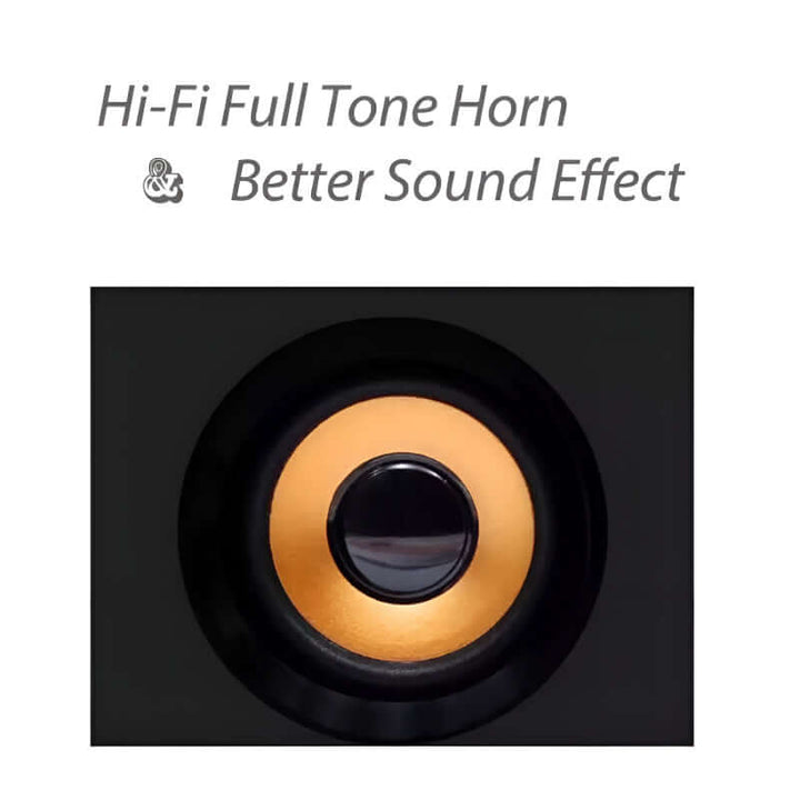 HOTMAI HT-09 USB 2.0 Multimedia Speakers with Powerful Bass and Clear Sound for PC Laptop Phone