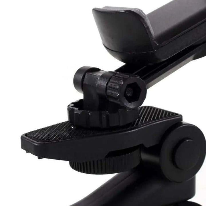 K555 Compact Mini Foldable 360° Rotating Desktop Tripod Stand for Mobile Phones & Cameras