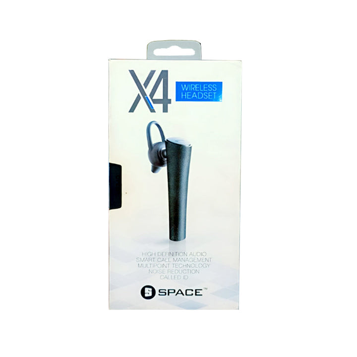 Space X4 Wireless Bluetooth Headset – High Definition Audio, Multipoint Technology, Noise Reduction