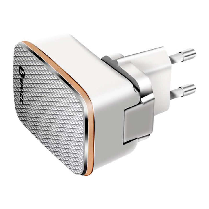 SPACE WC-120S Quick Charge 3.0 Wall Charger with 3.4A Output + Micro USB Cable – Compact & High-Speed Charging