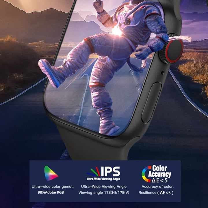 S9 Max Smartwatch with 2.19″ Retina Display, BT Calling & Wireless Charging
