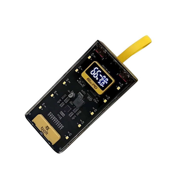 Bolt B105 20000mAh 66W PD Fast Charging – Dual USB, LED Display Power Bank